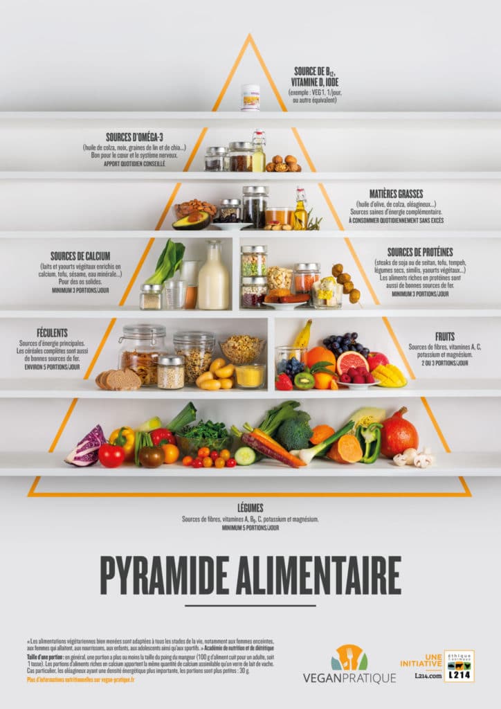 Pyramide alimentaire vegan