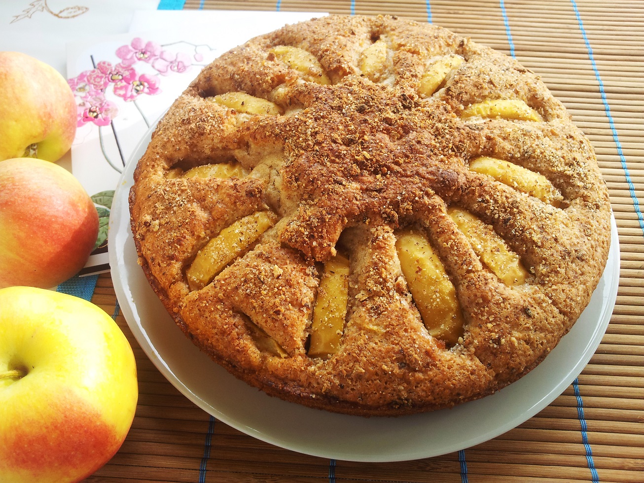 Recette Gateua : Gateau Aux Pommes Roulette – Pink Cake