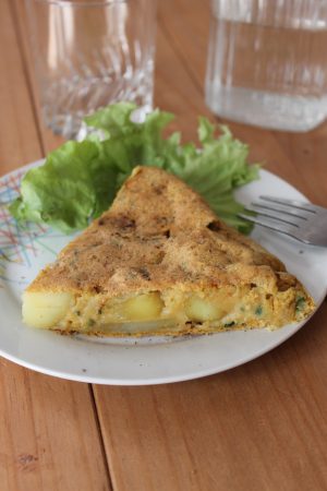 Tortilla végétale espagnole