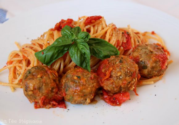 Spaghetti Aux Boulettes D Aubergines Recette Vegan Pratique