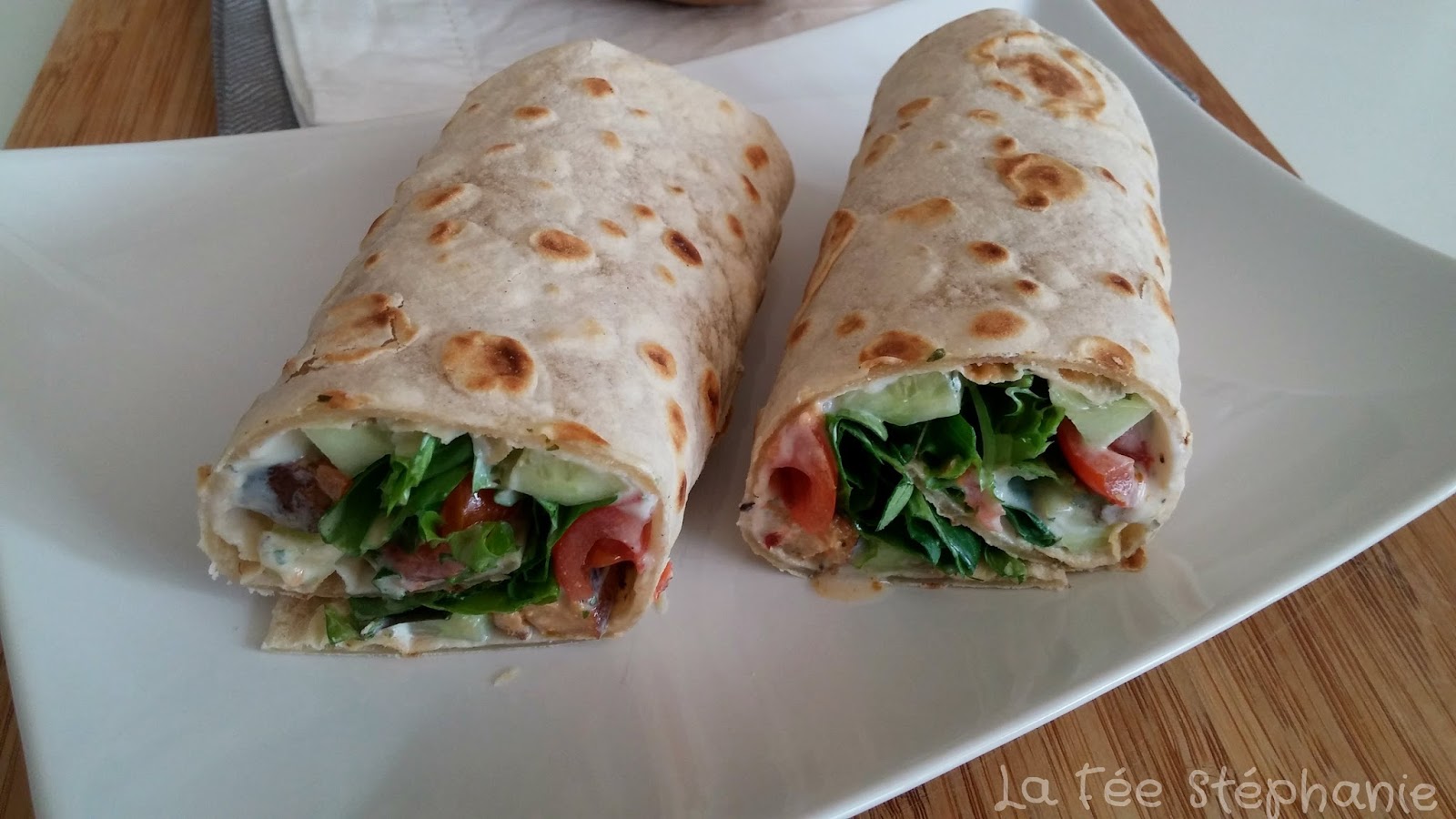 Tortillas sauce au yaourt, recette Vegan Pratique