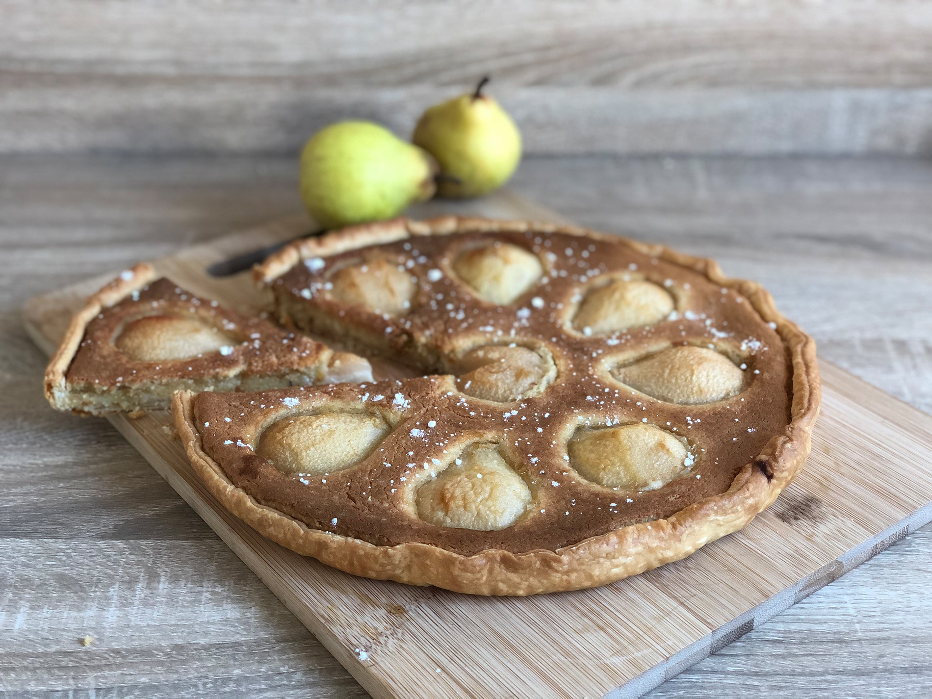 Tarte Amandine Aux Poires Vegan Recette Vegan Pratique